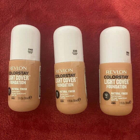 Revlon Huge Lot SPF Foundation & Brush & TravelBag - Picture 6 of 11